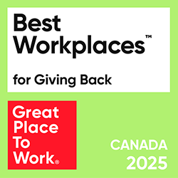 Best Workplaces for Giving Back: Canada 2025  logo
