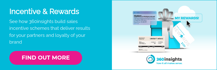 Incentive & Rewards See how 360insights build sales incentive schemes that deliver results for your partners and loyalty of your brand  