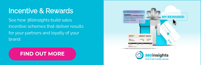 Incentive & Rewards See how 360insights build sales incentive schemes that deliver results for your partners and loyalty of your brand  