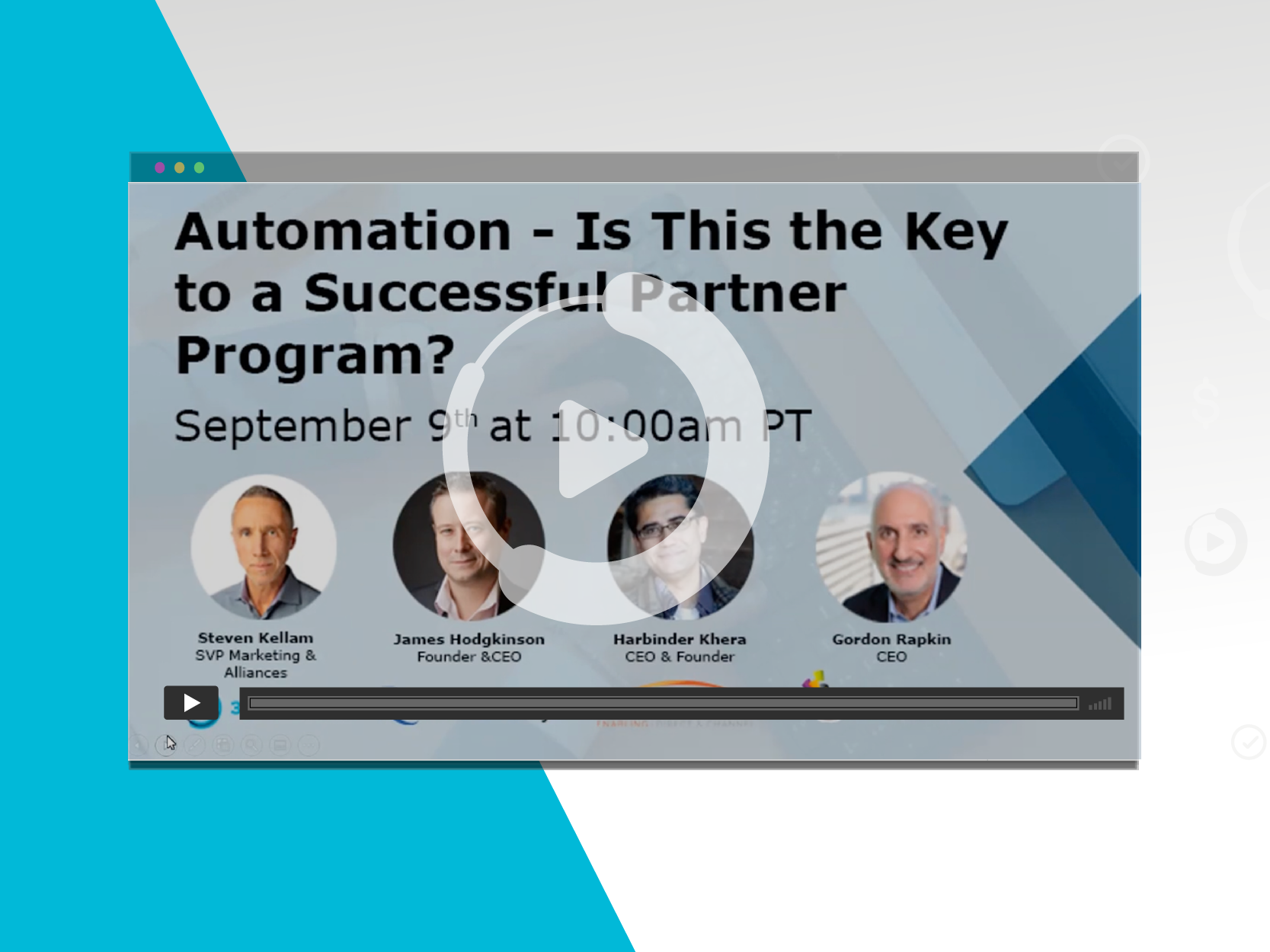 Videocast about automation in partner programs Videocast about automation in partner programs